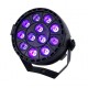 10x Lampa UV LED 12x1W 